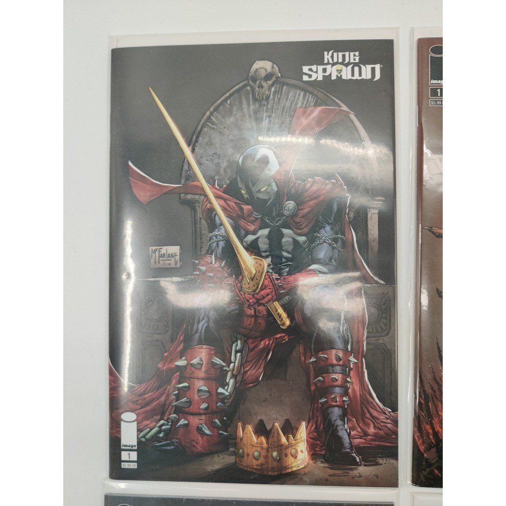 King Spawn 1 Image Comics 2021 Variant‎ Cover Lot A B C E Todd McFarlane 4 Books - Picture 2 of 5